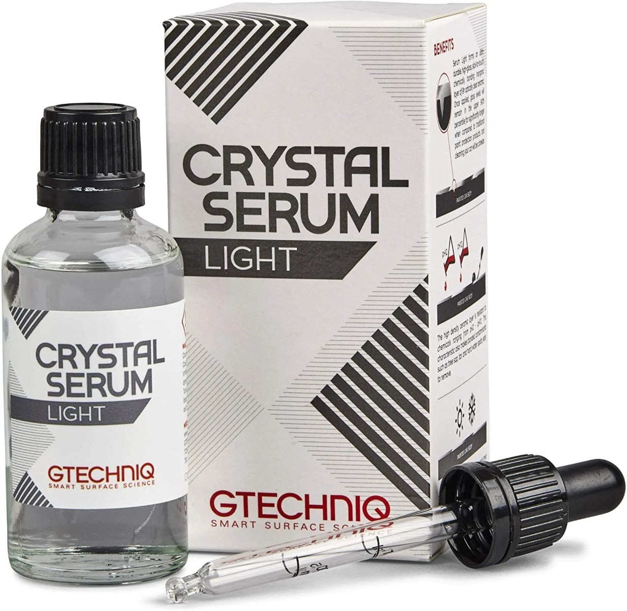 Crystal Serum Light bottle